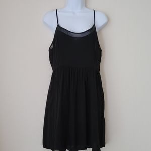 Mini black dress